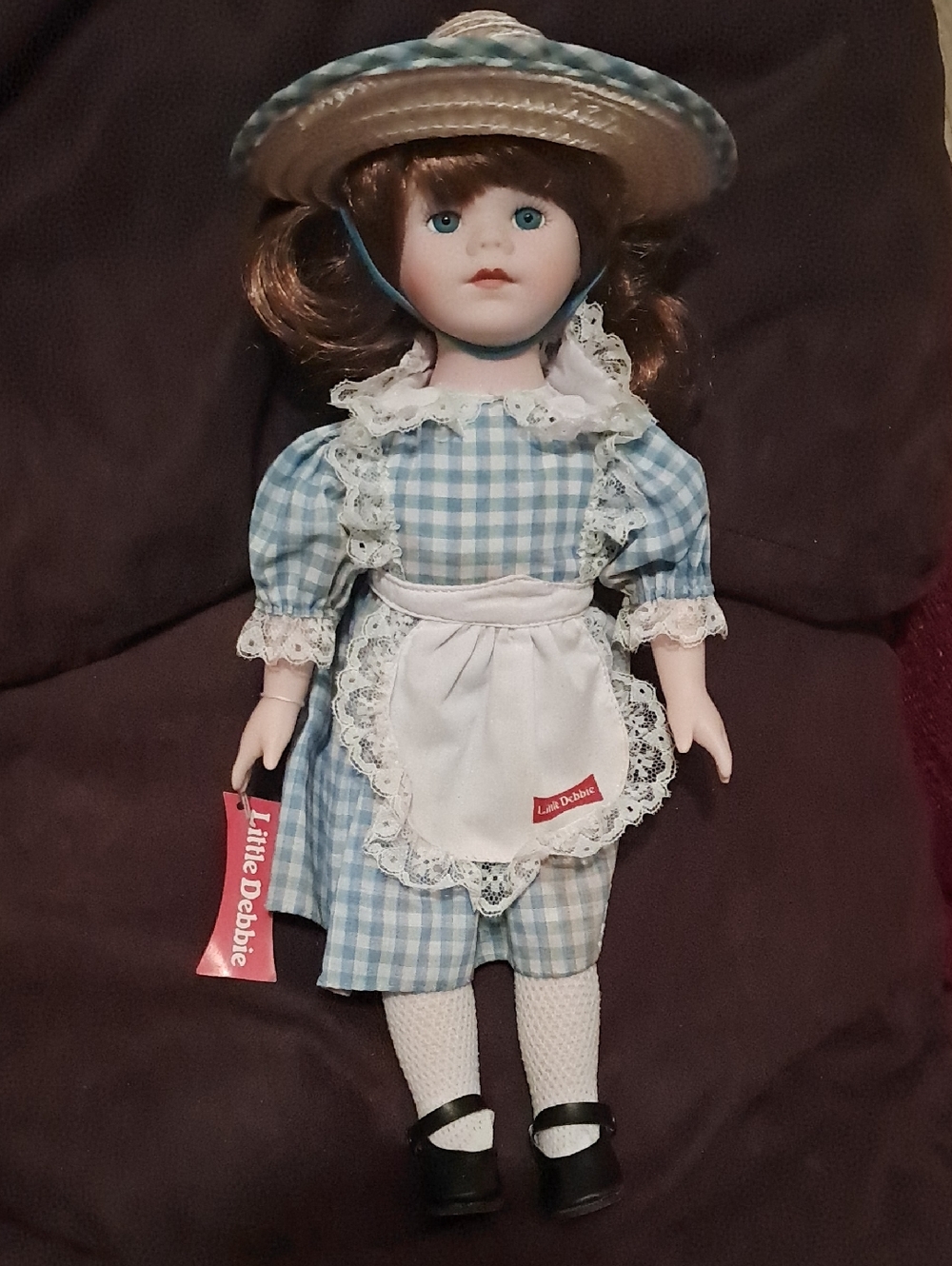 1990 Dynasty Little Debbie Anniversary Porcelain Doll